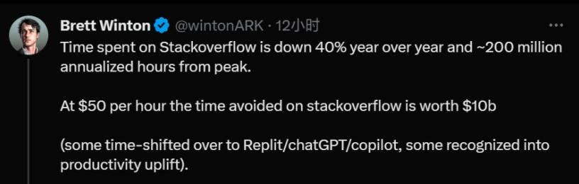 馬斯克：程序員最愛的 Stack Overflow 問答平臺將在未來被 AI 模型取代